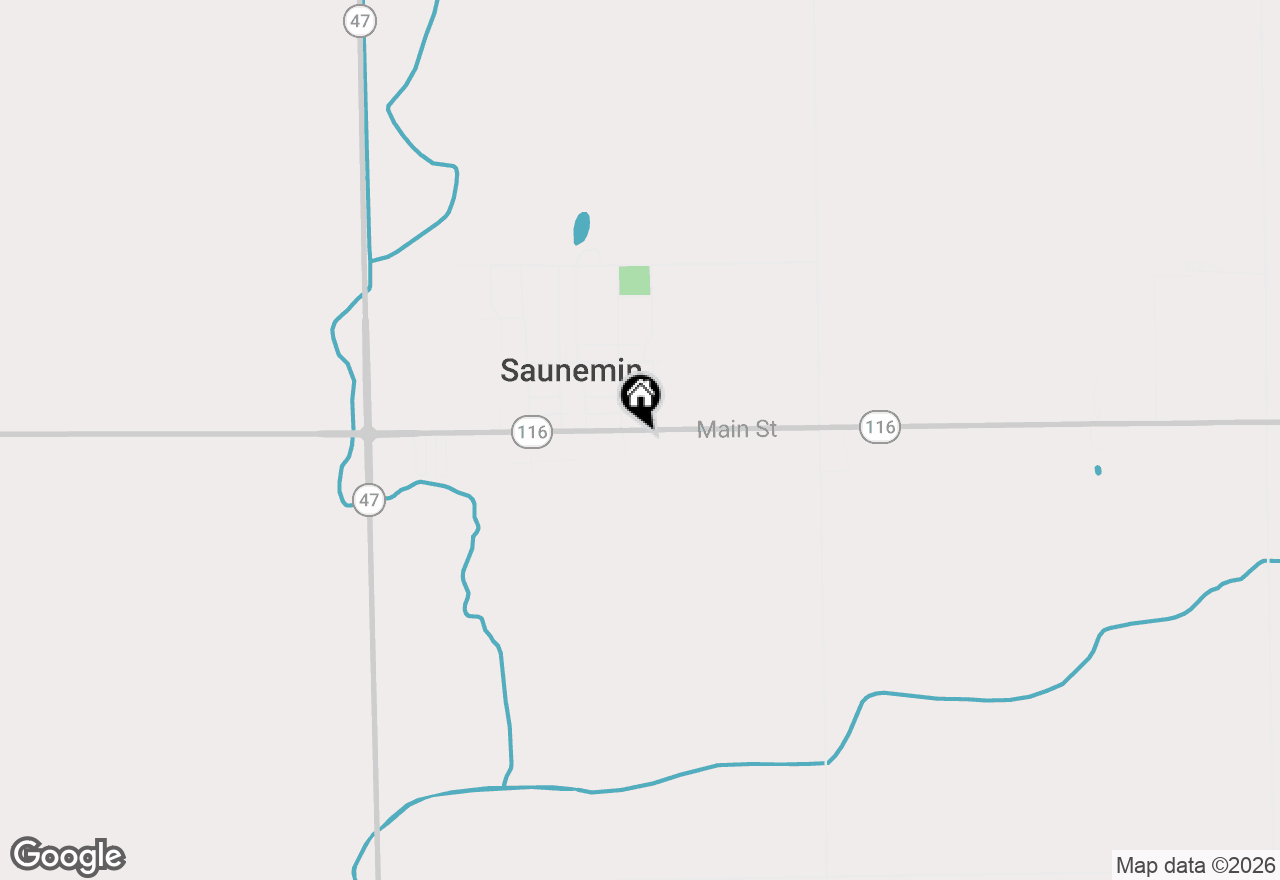 Map of 77 Main Street, Saunemin, IL 61769