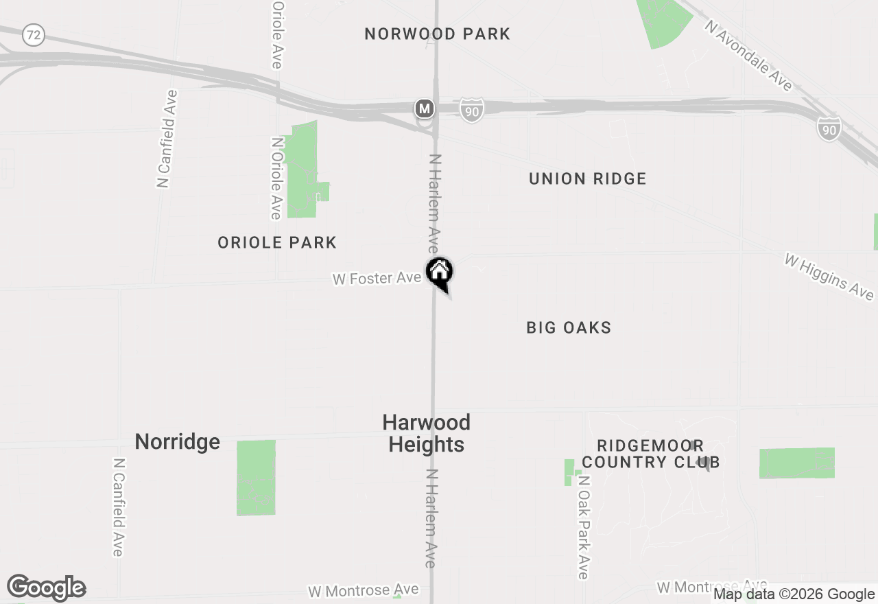 Map of 5051 N Harlem Avenue #1, Chicago, IL 60656