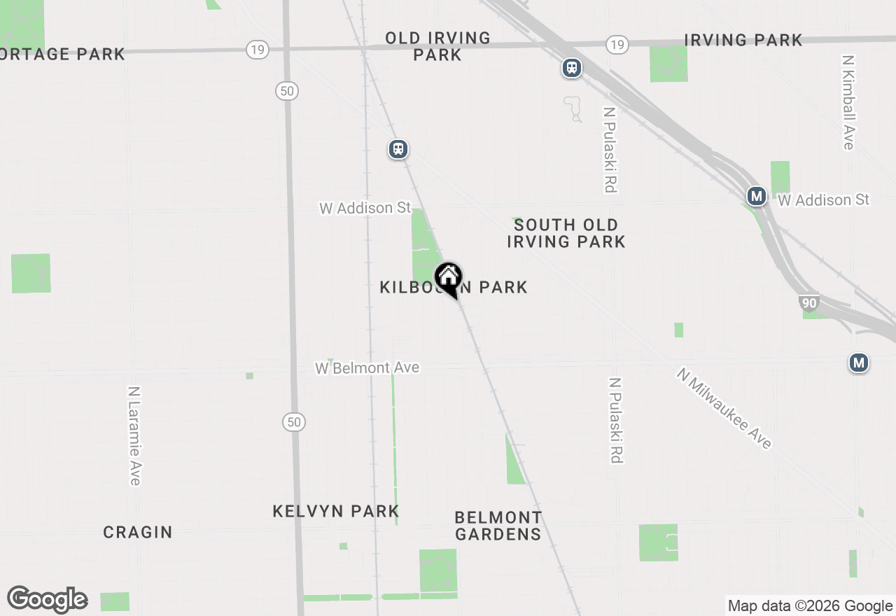 Map of 3326 N Kostner Avenue, Chicago, IL 60641