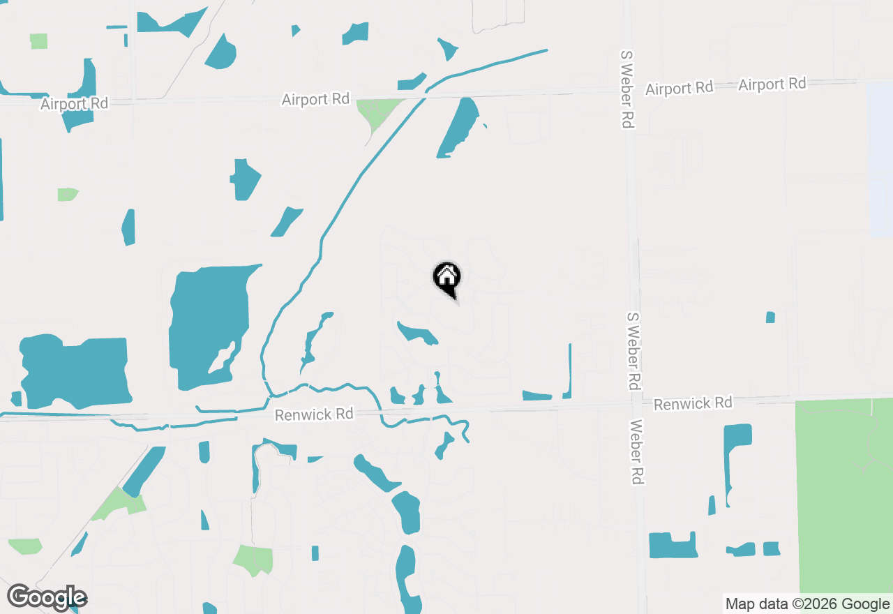 Map of 647 S Cadillac Circle, Romeoville, IL 60446