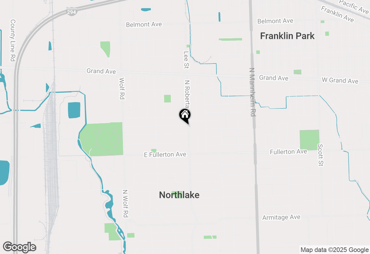 Map of 261 Macarthur Drive, Northlake, IL 60164