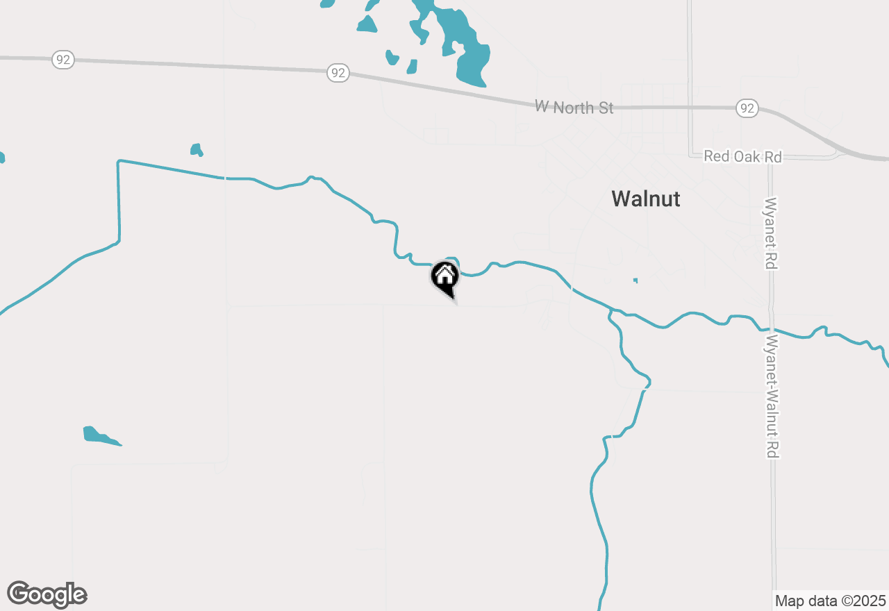 Map of 13271 2775 N Avenue, Walnut, IL 61376