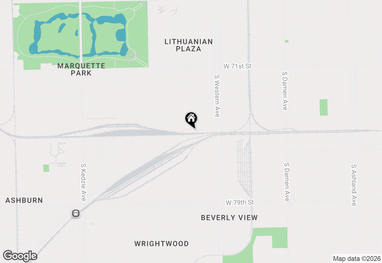 Map of 7448 S Maplewood Avenue, Chicago, IL 60629