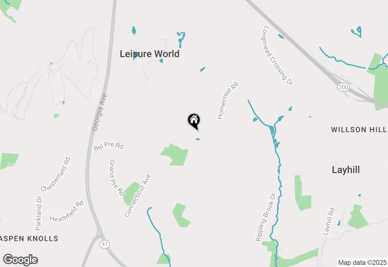 Map of 3202 Ludham Drive #195-B, Silver Spring, MD 20906