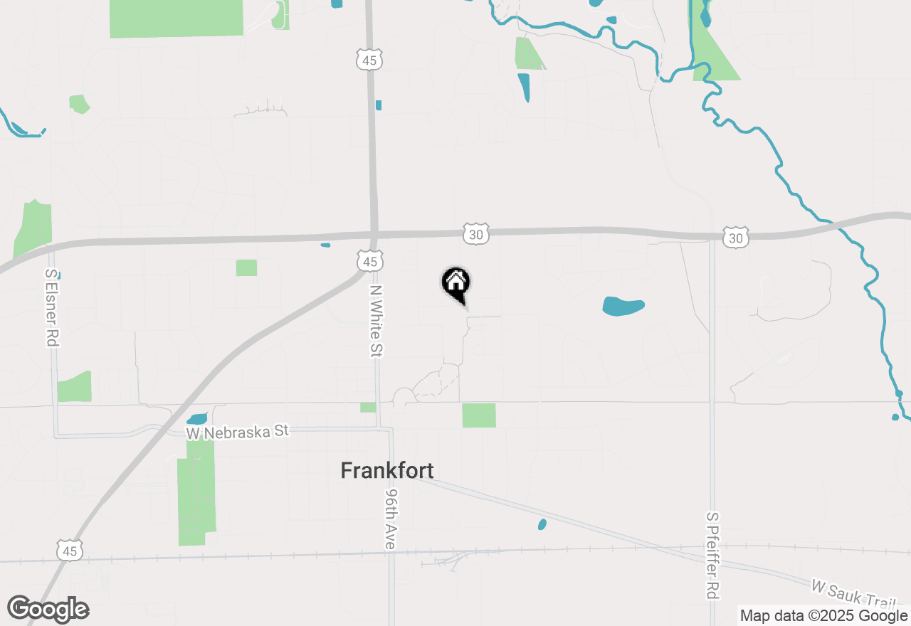 Map of 150 Cambridge Court, Frankfort, IL 60423
