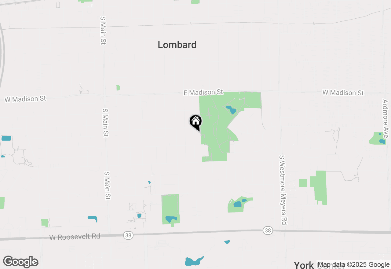 Map of 819 S Fairfield Avenue, Lombard, IL 60148