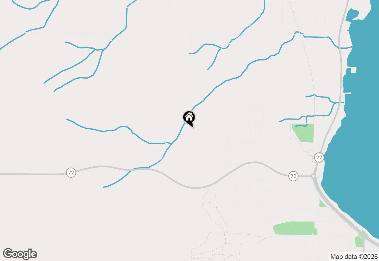 Map of 9705 E Carter, Traverse City, MI 49684