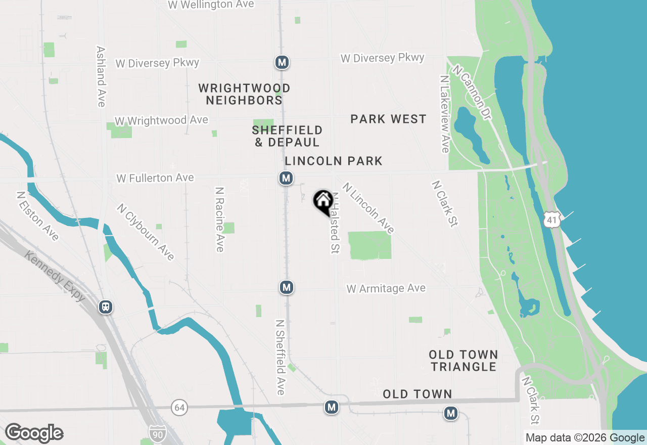 Map of 2219 N Dayton Street, Chicago, IL 60614