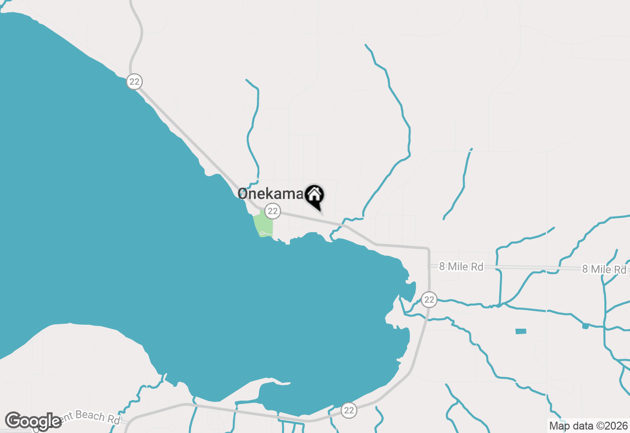 Map of 4990 Main Street, Onekama, MI 49675