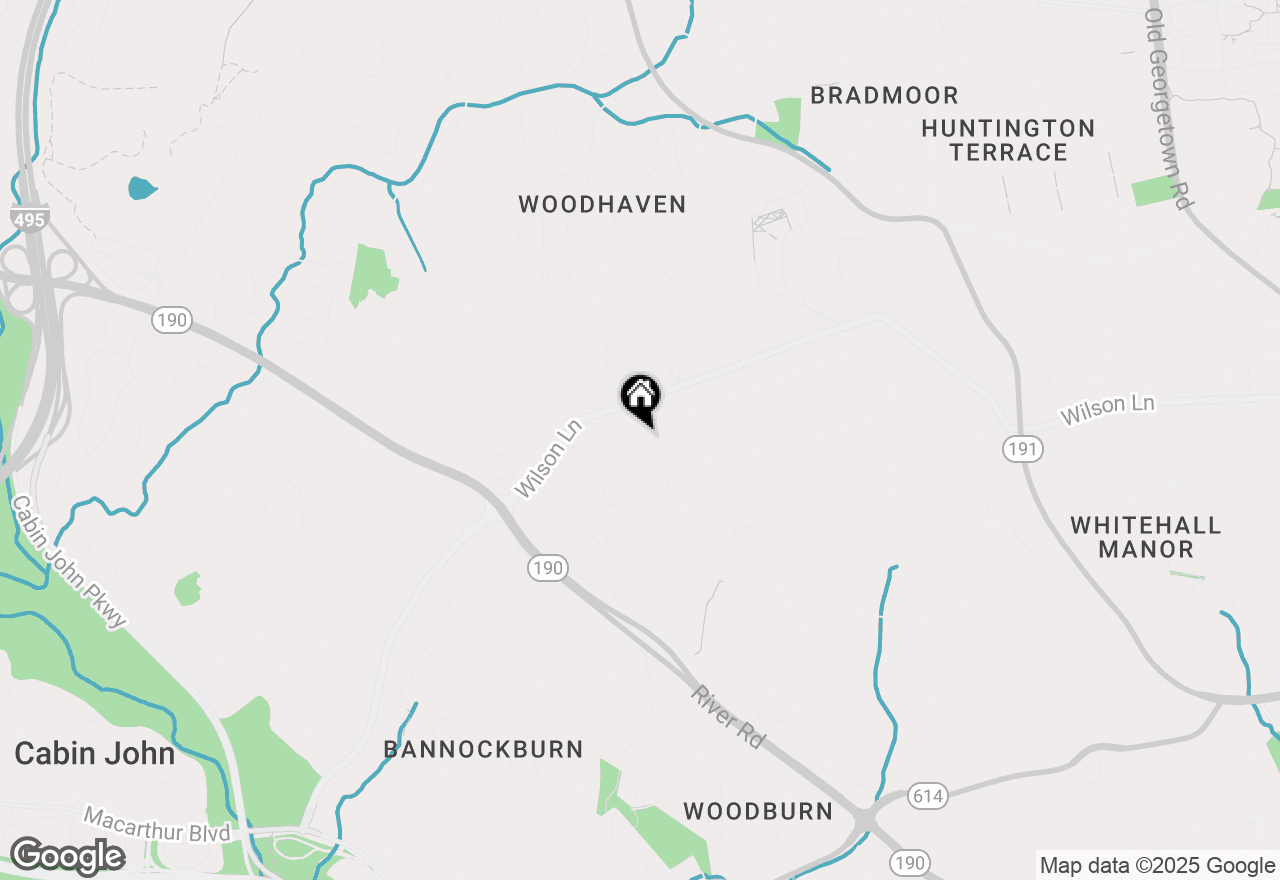 Map of 7702 Leesburg Drive, Bethesda, MD 20817