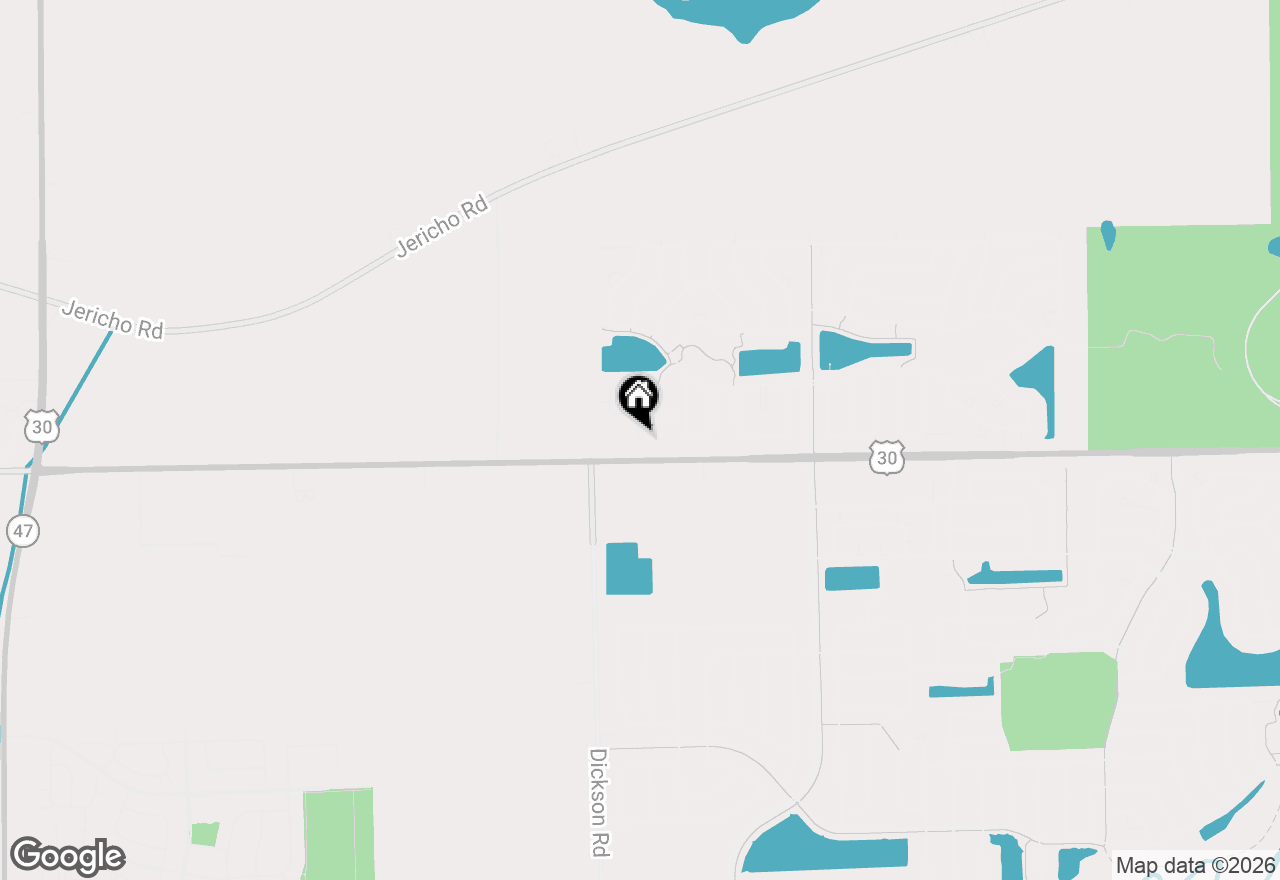 Map of 1850 Candlelight Circle, Montgomery, IL 60538