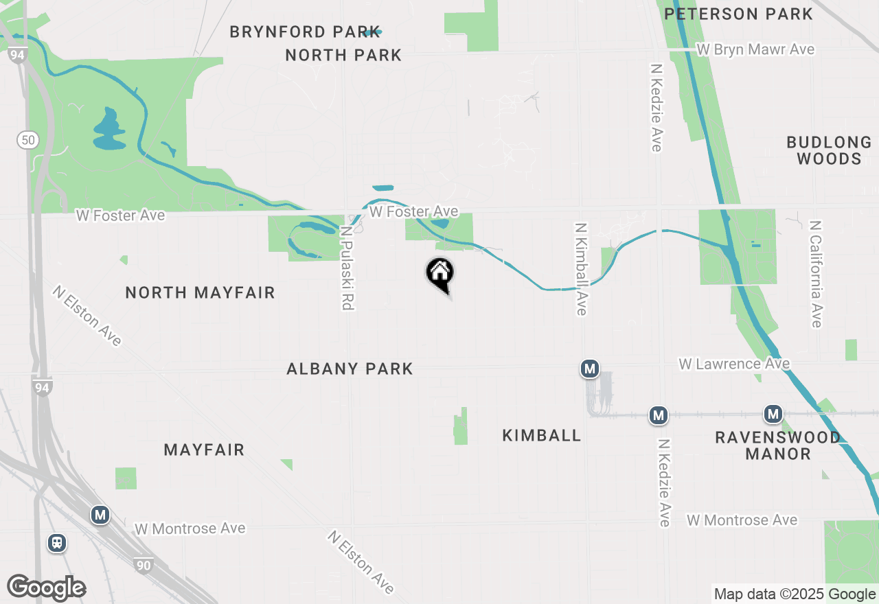 Map of 4940 N Ridgeway Avenue #3, Chicago, IL 60625