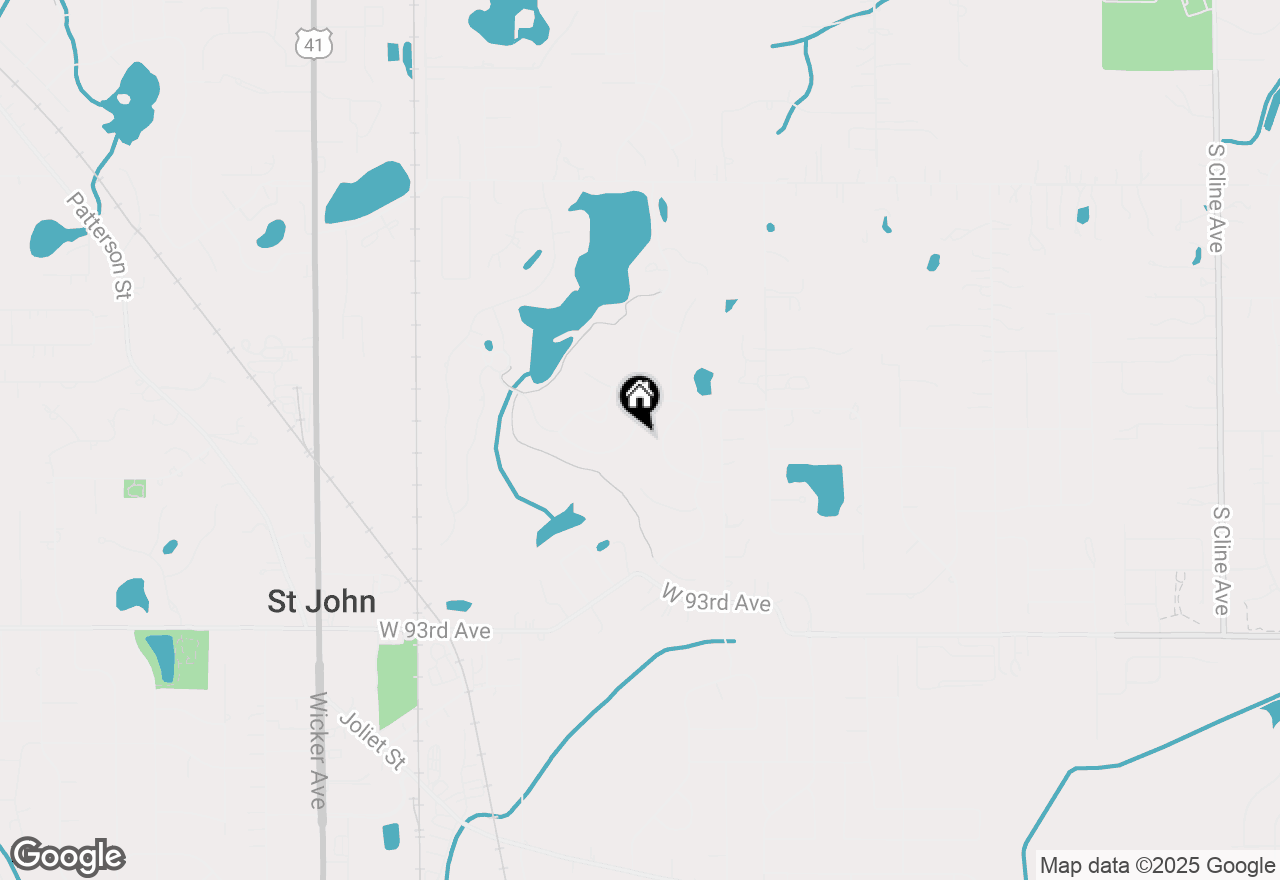 Map of 10135 South Branch, St. John, IN 46373