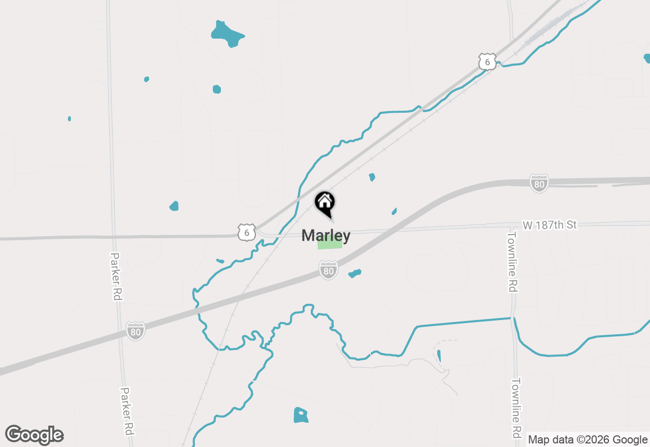 Map of 12639 Valley Street, Mokena, IL 60448