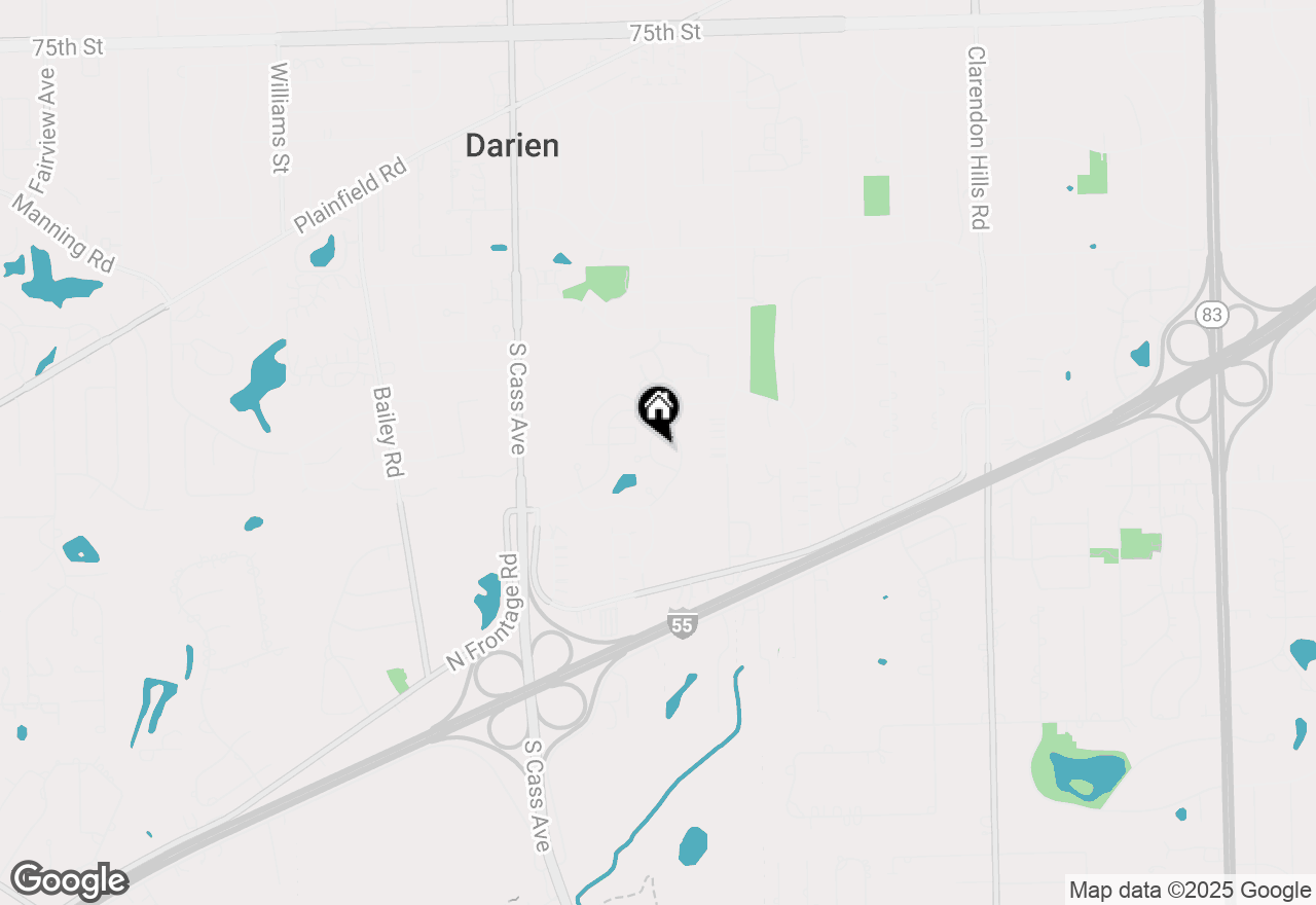 Map of 8156 Ripple Ridge Drive, Darien, IL 60561