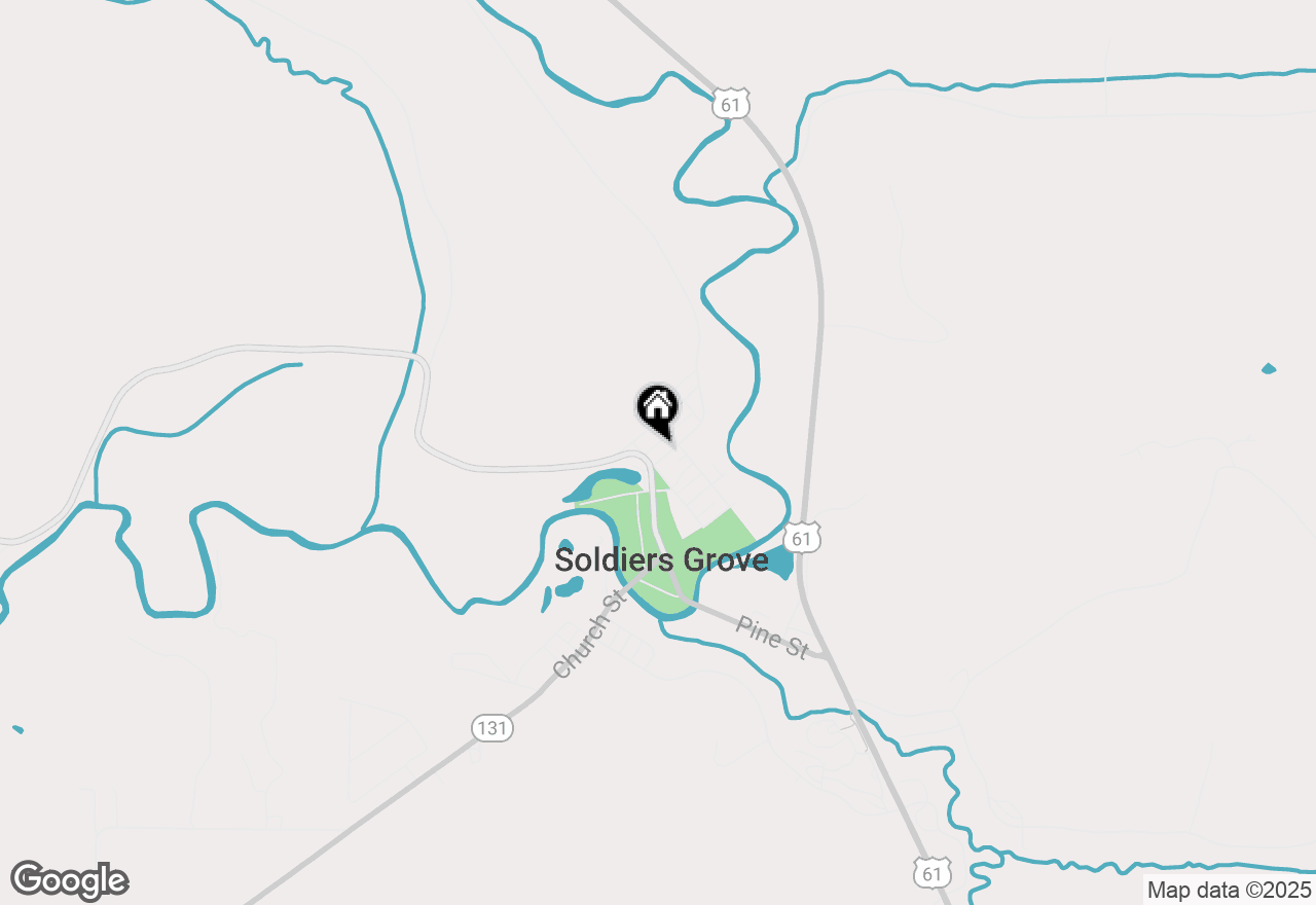 Map of 106 Railway Ave, Soldiers Grove, WI 54655