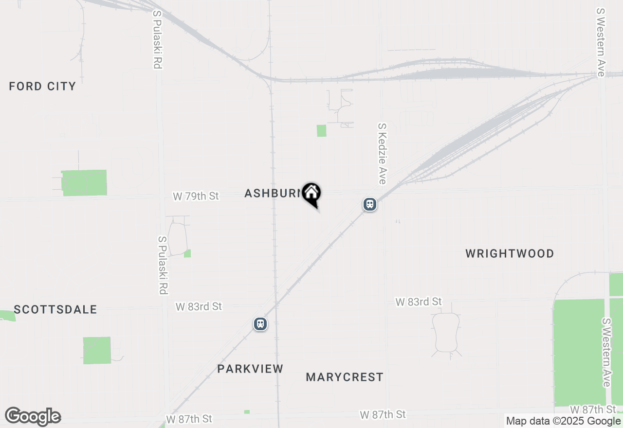 Map of 7944 S Trumbull Avenue, Chicago, IL 60652