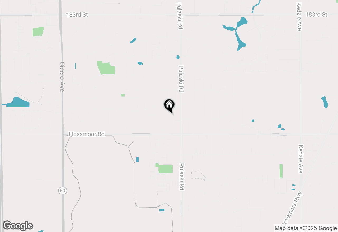 Map of 18941 Cypress Avenue, Country Club Hills, IL 60478