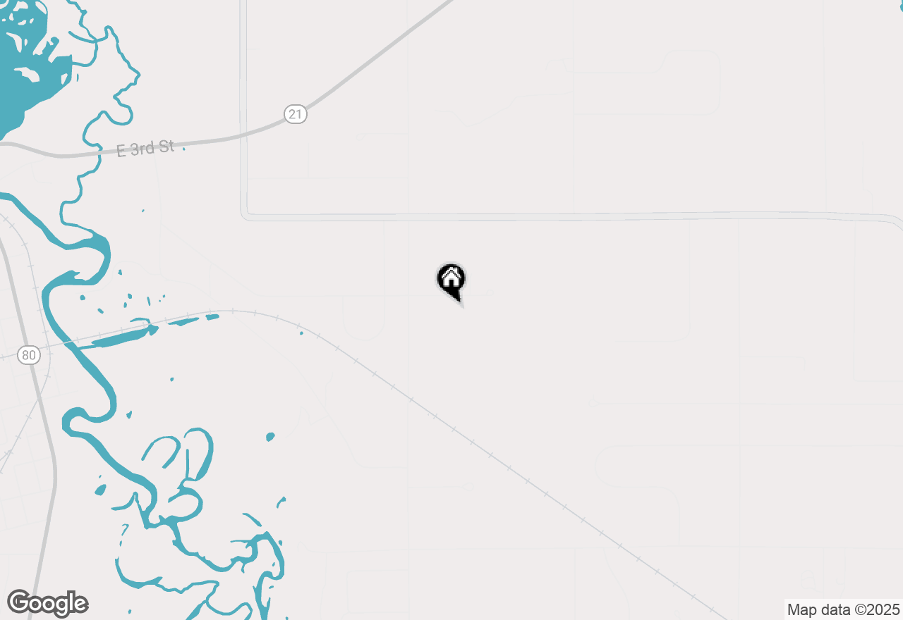 Map of W5453 Shrine Road, Necedah, WI 54646
