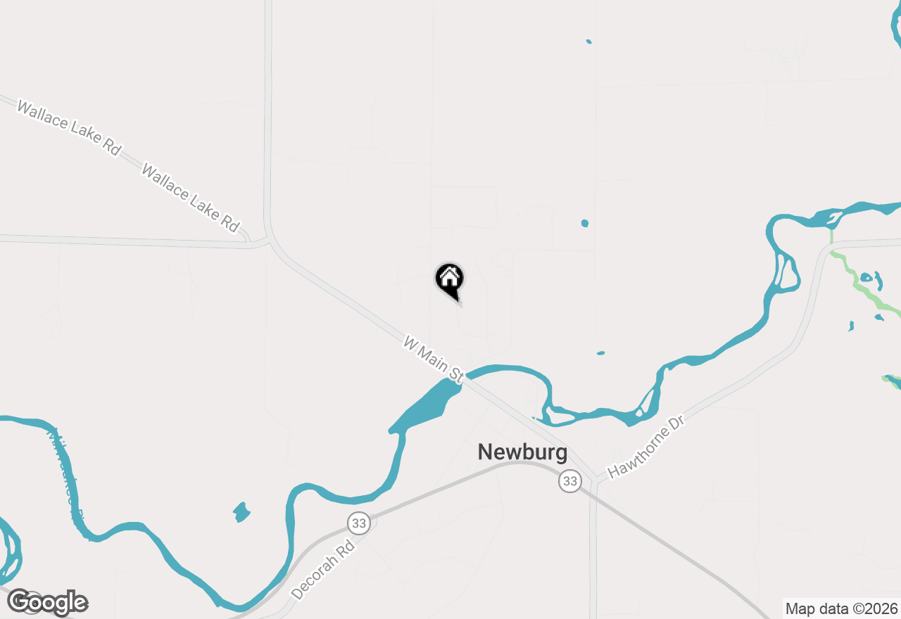 Map of 6813 Diane Dr, West Bend, WI 53090