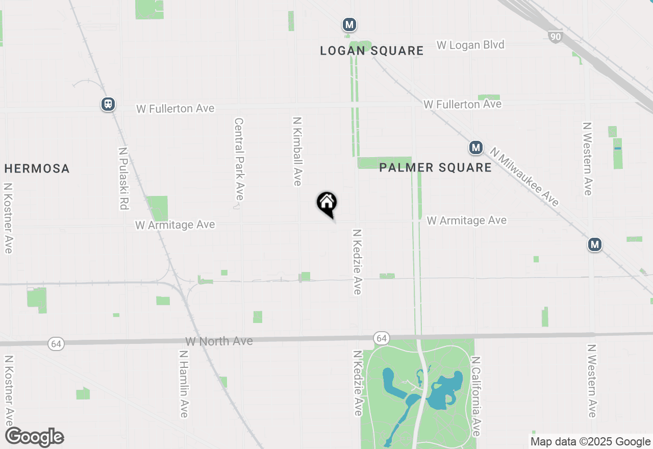 Map of 3265 W Armitage Avenue, Chicago, IL 60647