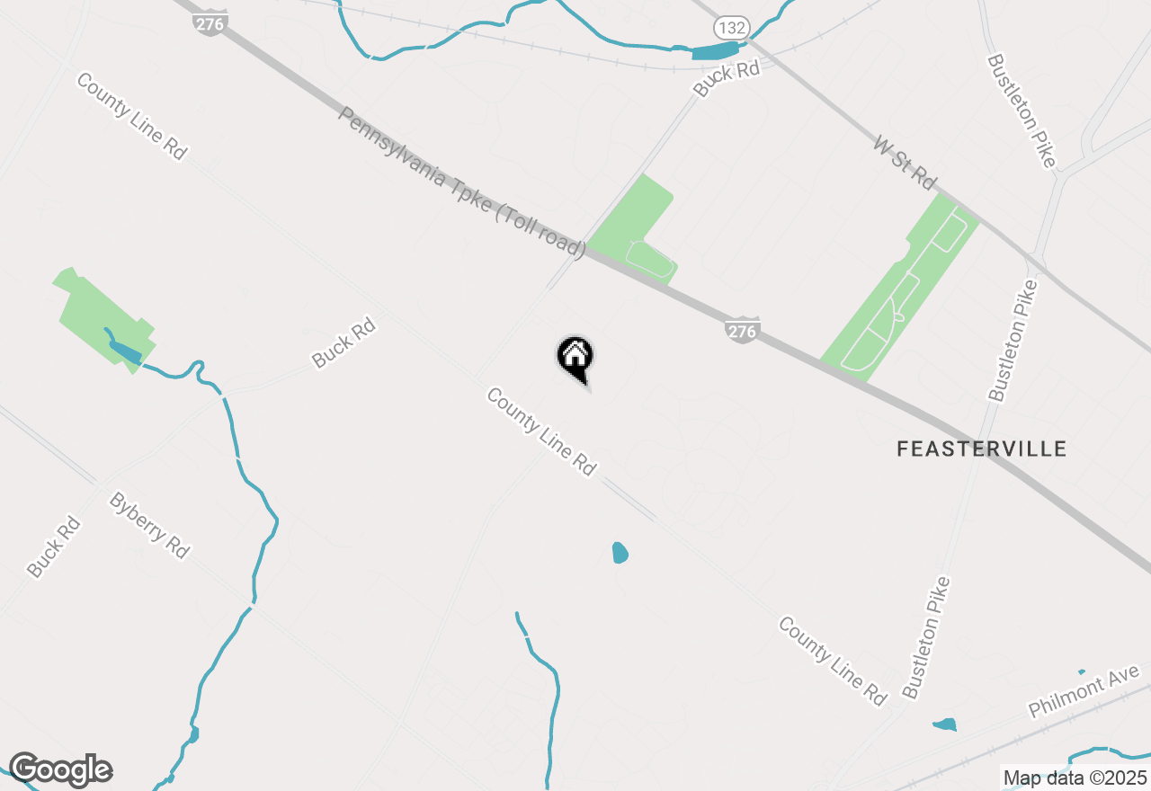 Map of 440 Veit Road, Huntingdon Valley, PA 19006