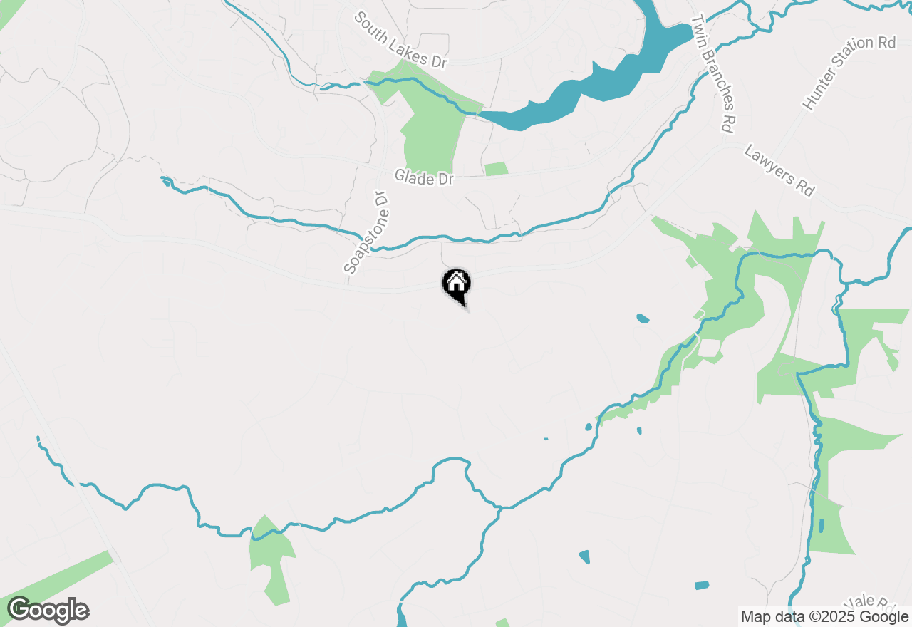 Map of 11410 Running Cedar Road, Reston, VA 20191