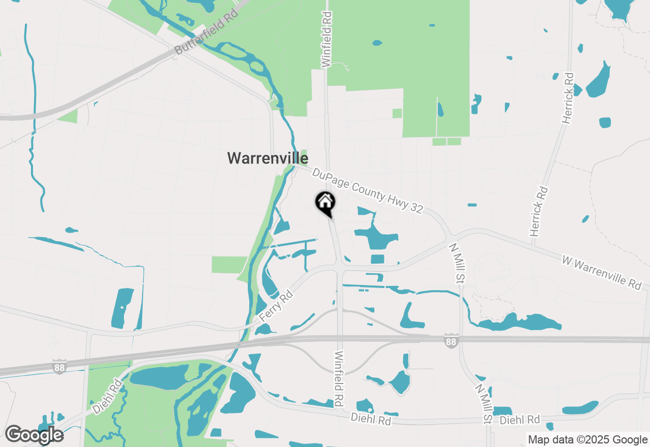Map of 31502 Kline Circle, Warrenville, IL 60555