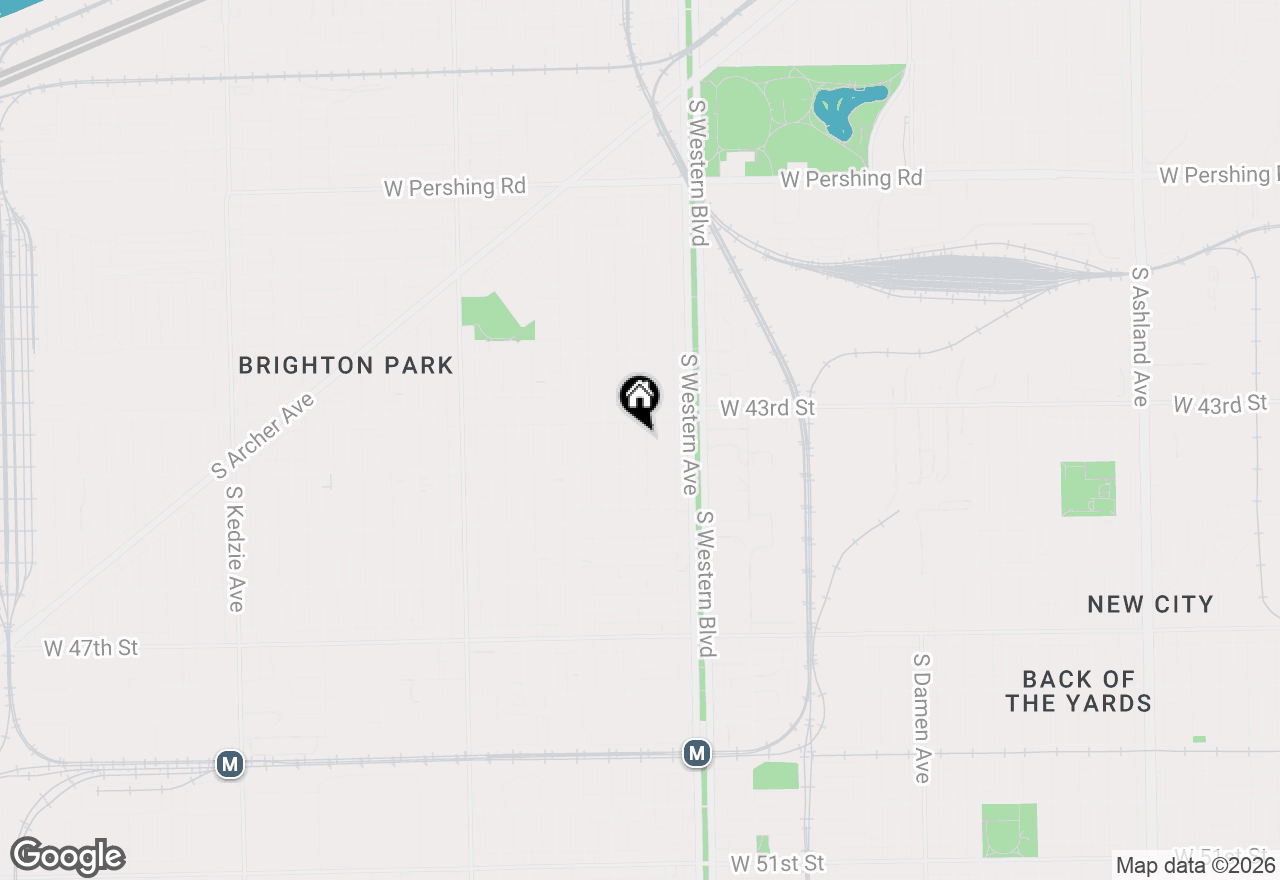 Map of 4331 S Campbell Avenue, Chicago, IL 60632