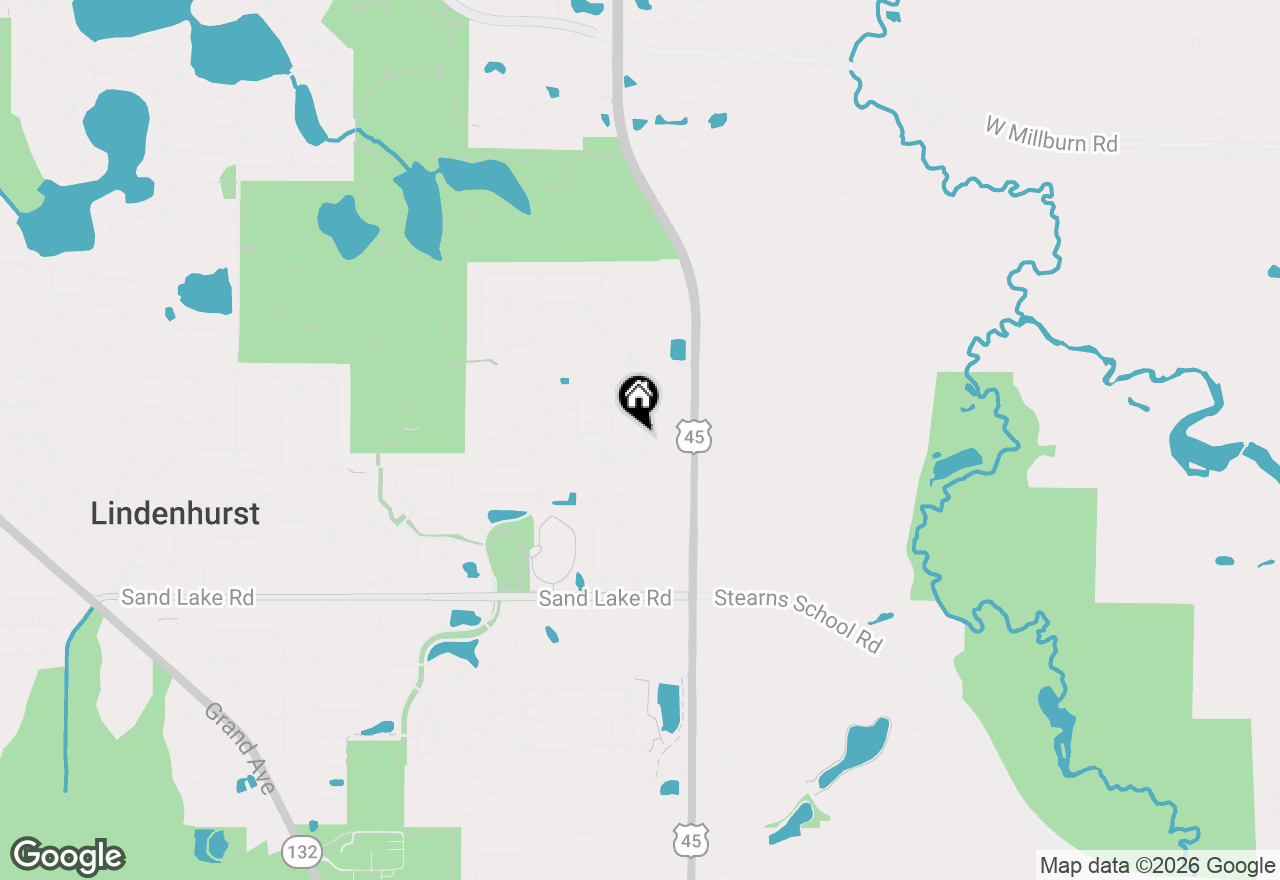 Map of 1406 Neubauer Circle #1904, Lindenhurst, IL 60046