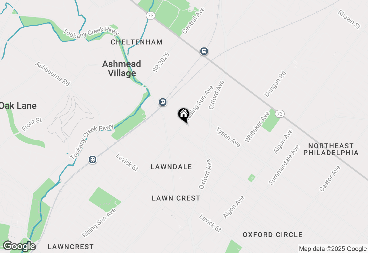 Map of 6811 Rising Sun Avenue, Philadelphia, PA 19111