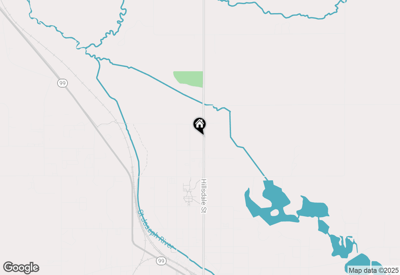 Map of 372 Hillsdale Street, Hillsdale, MI 49242