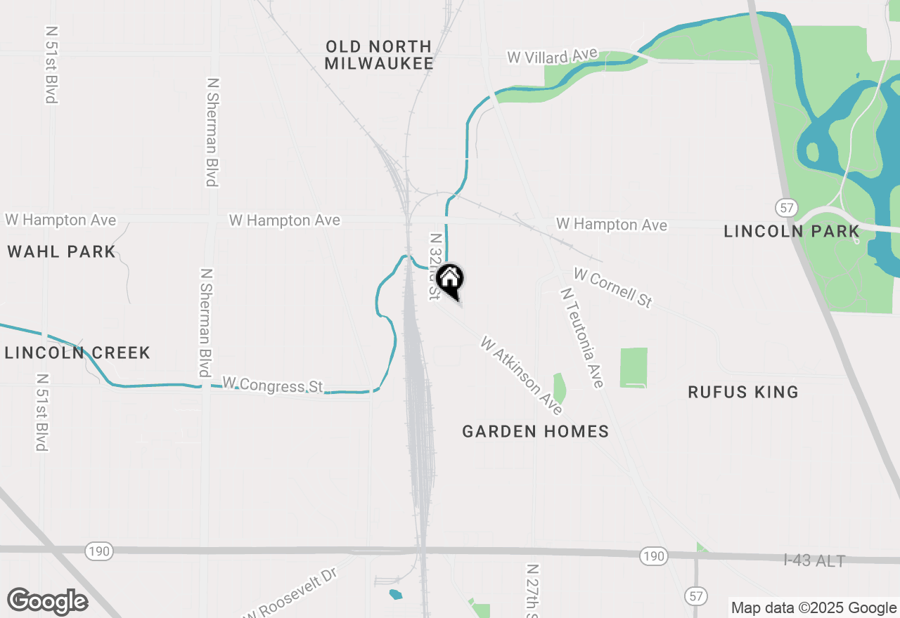 Map of 3105 W Glendale Ave, Milwaukee, WI 53209