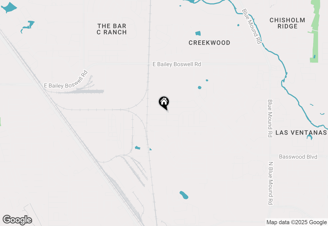 Map of 540 Lindisfarne Lane, Saginaw, TX 76131