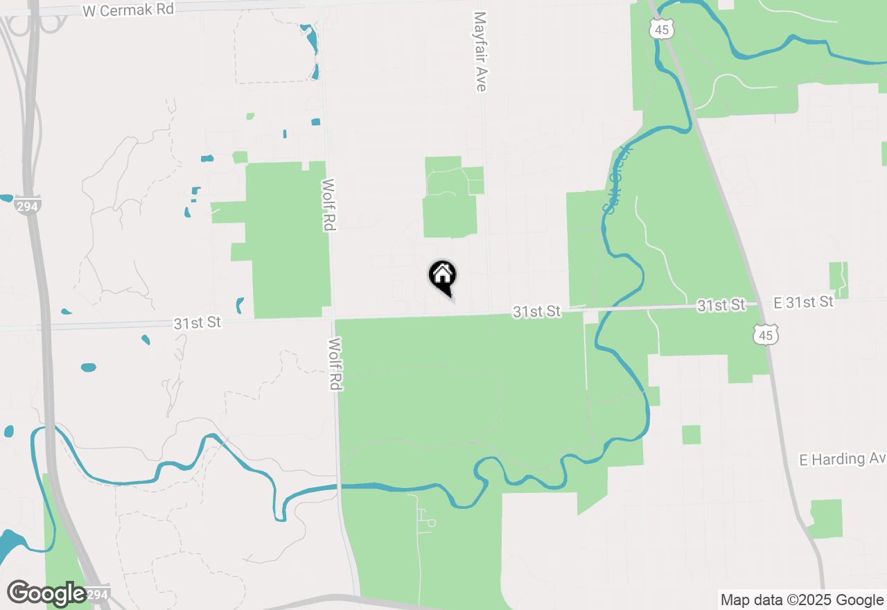 Map of 3065 Ashton Court, Westchester, IL 60154