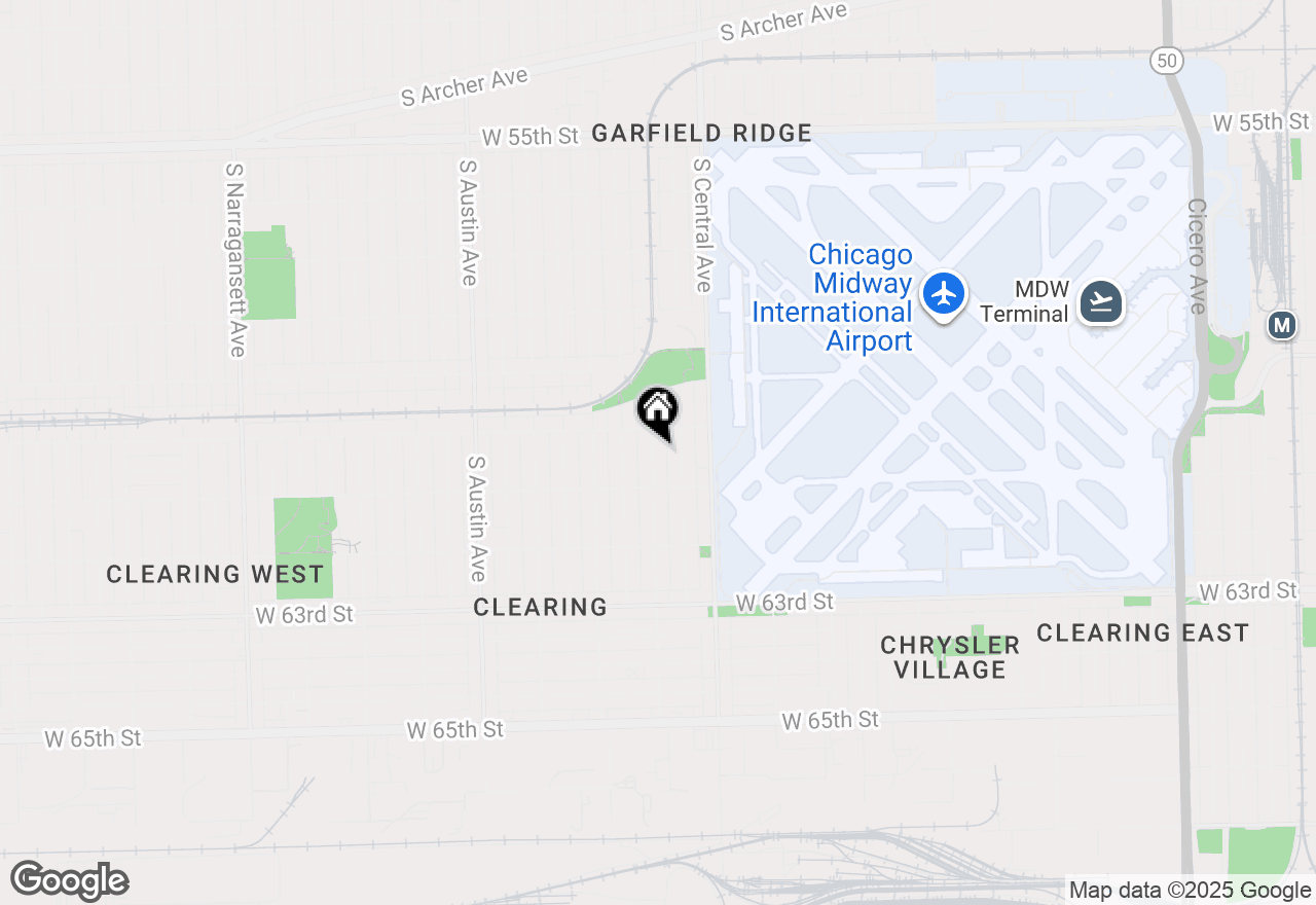 Map of 6025 S Major Avenue, Chicago, IL 60638