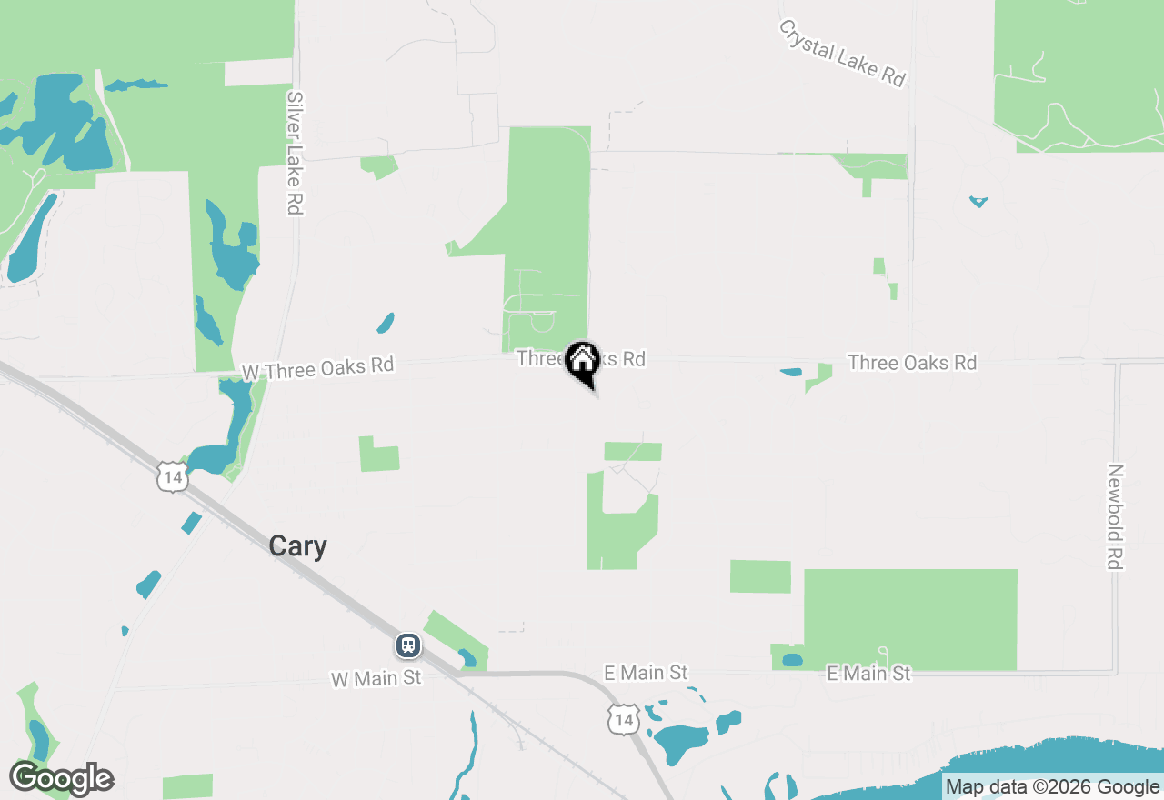 Map of 765 Crest Drive, Cary, IL 60013