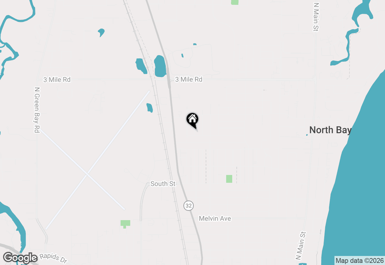 Map of 3608 Regency Dr, Racine, WI 53402