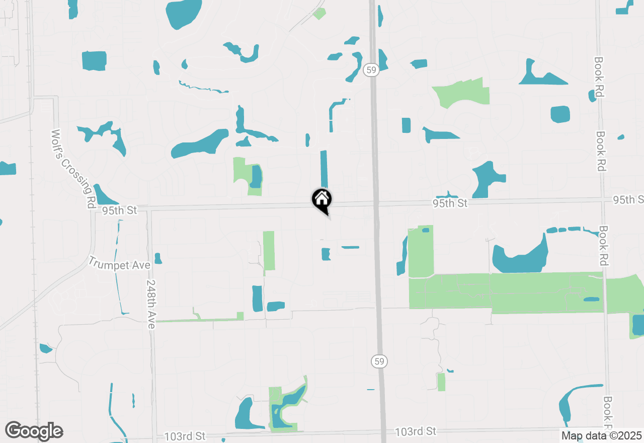 Map of 3059 Serenity Lane, Naperville, IL 60564