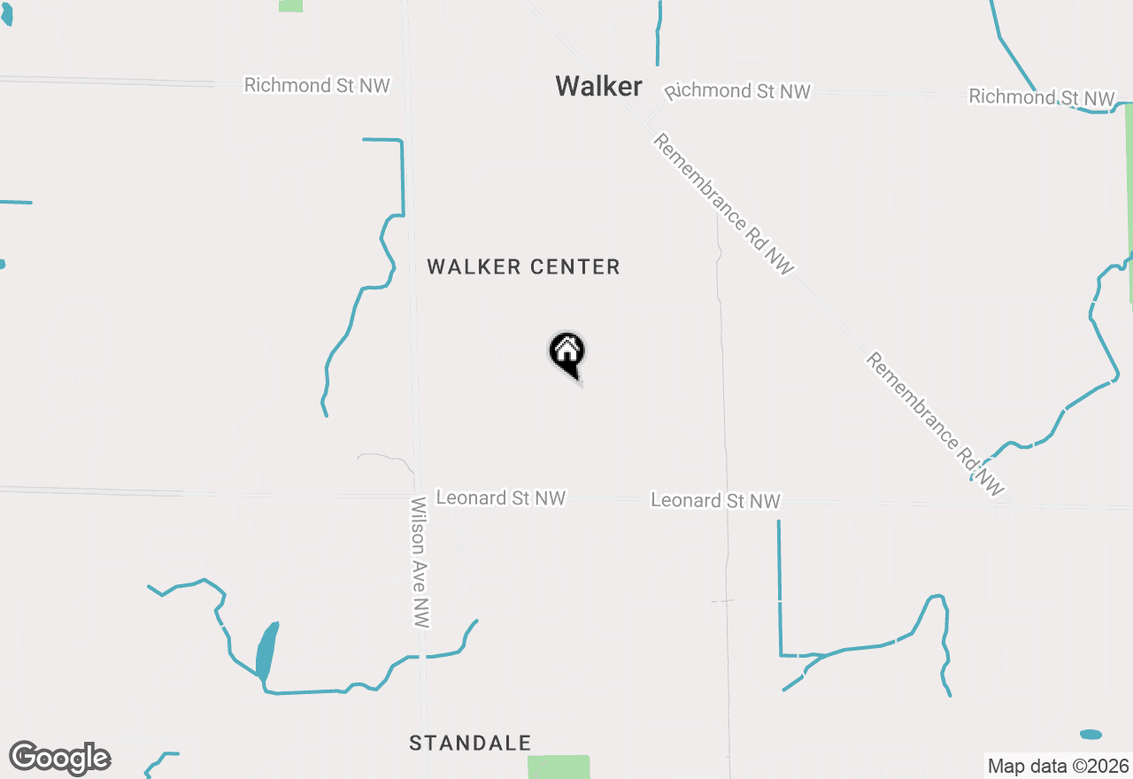 Map of 1423 Winchester Court, Grand Rapids, MI 49534