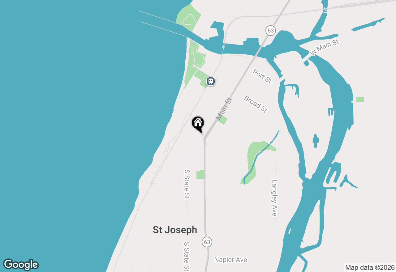 Map of 1013 State Street, St. Joseph, MI 49085