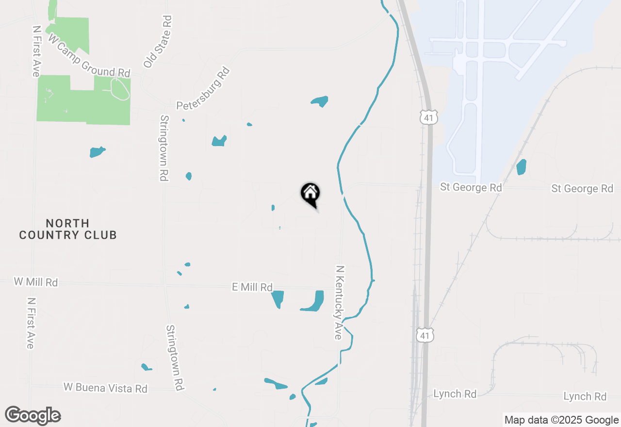 Map of 836 Groveview Court, Evansville, IN 47711