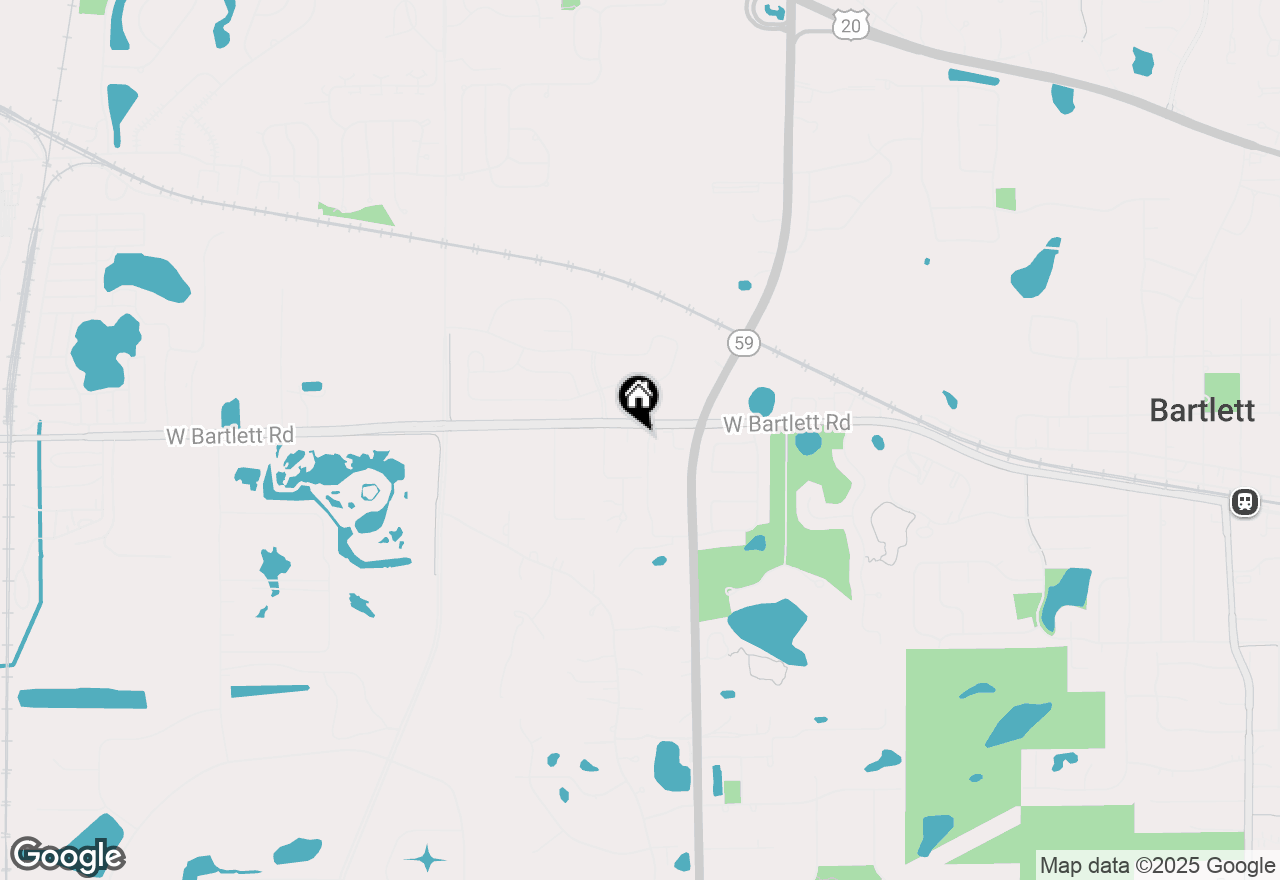 Map of 30w311 W Bartlett Road, Bartlett, IL 60103