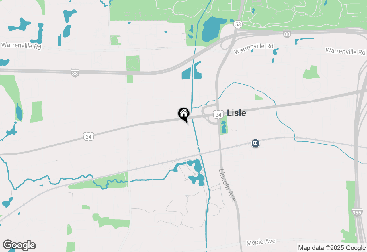 Map of 4708 River Drive, Lisle, IL 60532