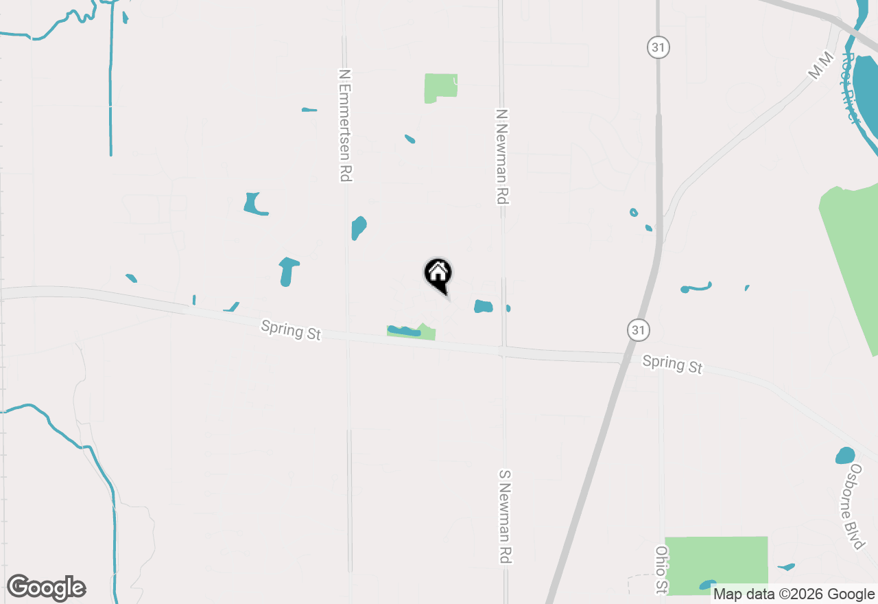Map of 5736 Cambridge Cir #2, Mount Pleasant, WI 53406