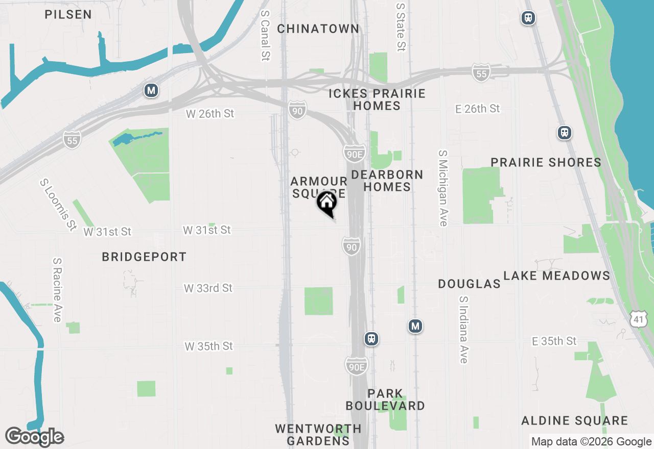 Map of 238 W 31st Street #4W, Chicago, IL 60616