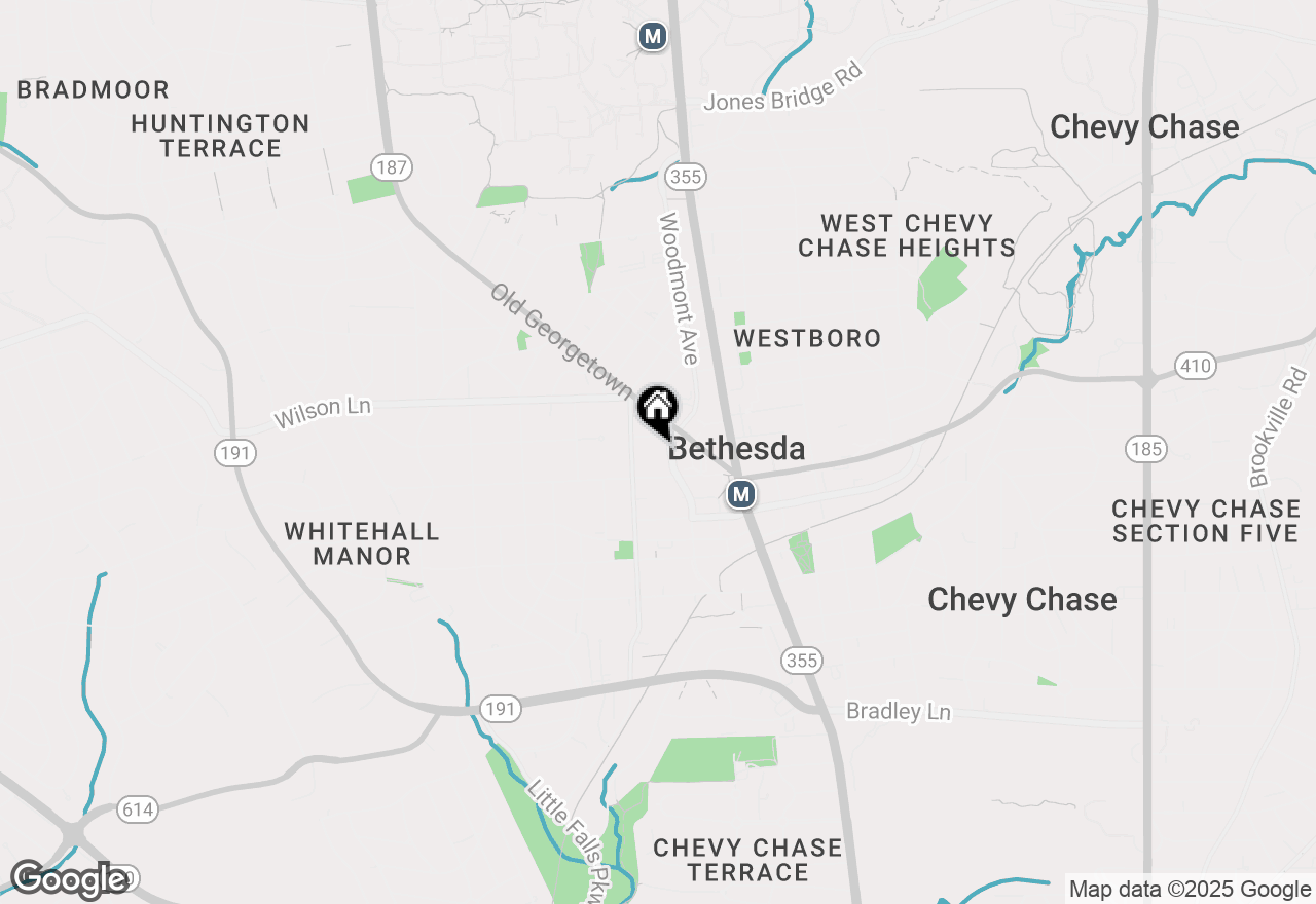 Map of 4808 Moorland Lane #711, Bethesda, MD 20814