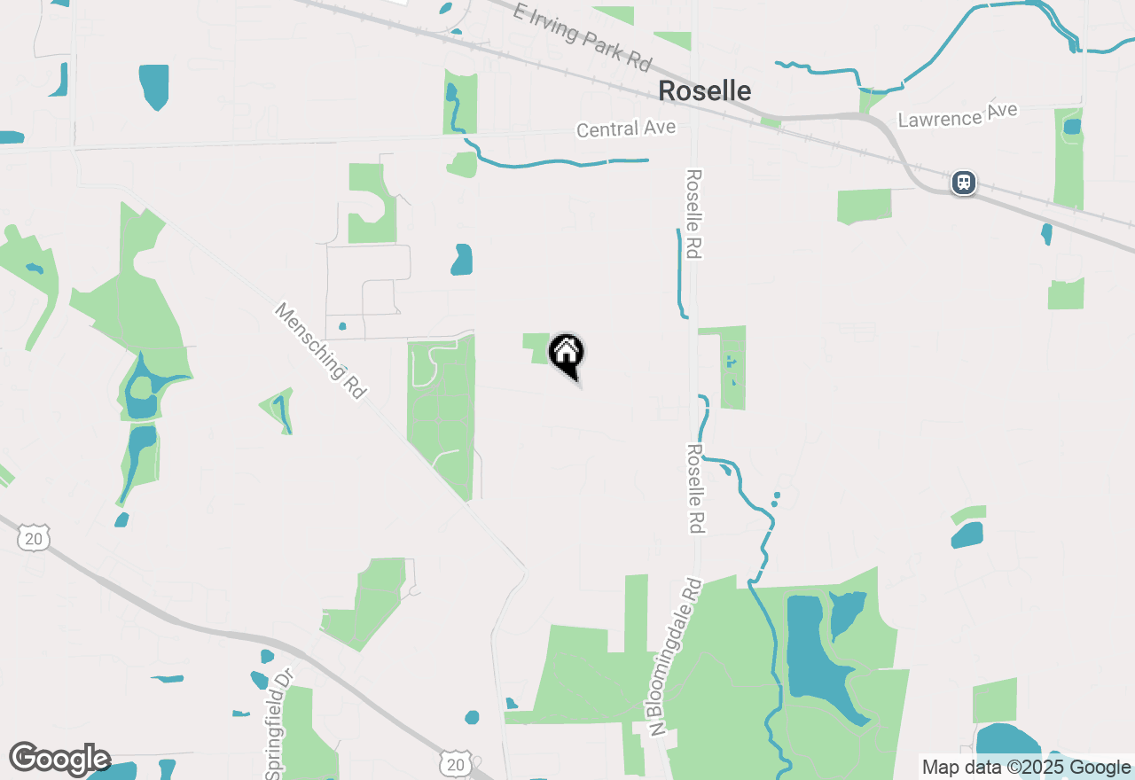 Map of 23W620 Walnut Street, Roselle, IL 60172