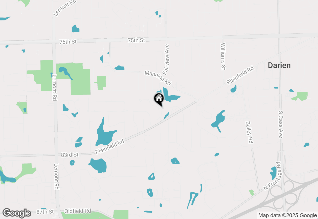 Map of 8025 Woodglen Lane #509, Downers Grove, IL 60516