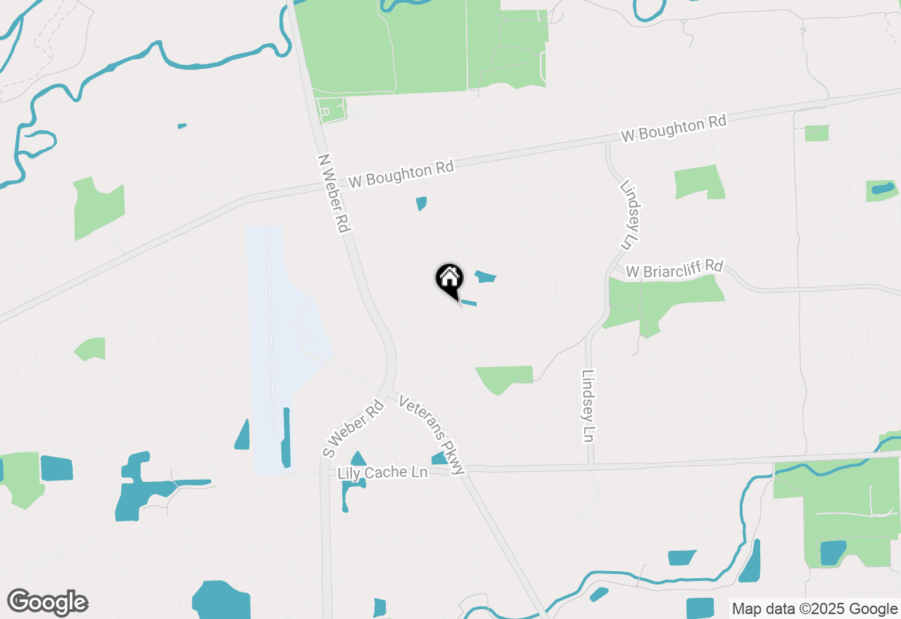 Map of 140 Thackeray Drive, Bolingbrook, IL 60440